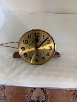 Hodiny Embee, starožitné stojací kyvadlové hodiny - 2