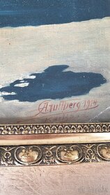 Prodám starý obraz z roku 1914. - 2