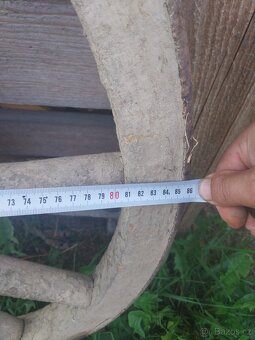 Loukoťové kolo a přední nápravy od žebřiňáku - 2