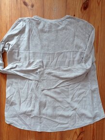 TRIKO S DLOUHÝM RUKÁVEM A FLITRY, VEL.146/152 - 2
