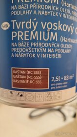 Tvrdý voskový olej Remmers kaštan 2.5L. - 2