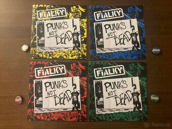 SP THE FIALKY - Punks Not Dead 2024 (4x barevný flexi) - 2