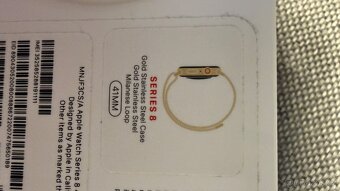 Apple Watch 8 41 mm Cellular Titan milánský tah - 2