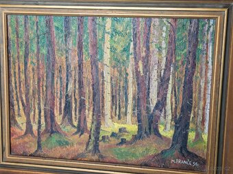 Starý malovaný obraz - 2