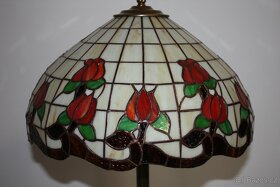 Stojací vitrážová lampa Tiffany -nová - 2