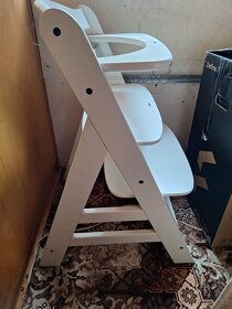 Dřevěná jídelní židlička Hauck - 2