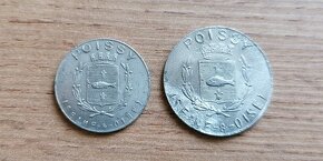 Francie 5 a 10 Cent. 1918 válečné francouzské nouzové mince - 2