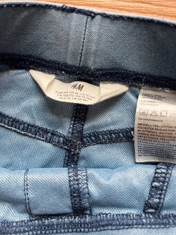 Dívčí džínove jegginy zn. H&M vel.164 - 2