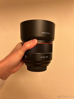 SAMYANG 85 mm f/1,4 AF pro Canon EF - 2