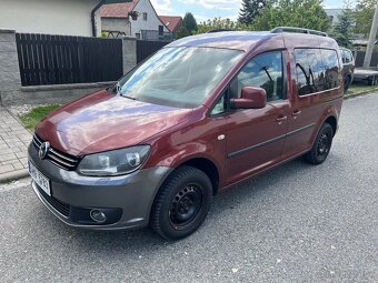 Volkswagen Caddy 2012 1.6 TDi 75kW comfort digi klima tažné - 2