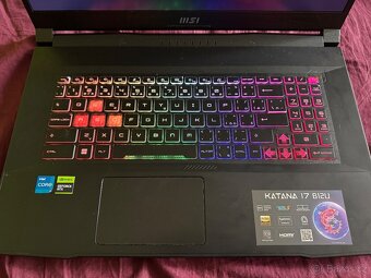 Msi Katana 17 B12UCXK - 2