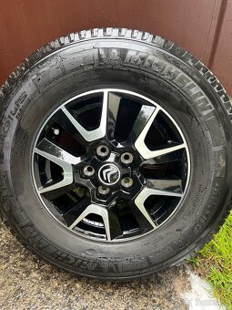 Citroen Jumper alu kola r16 nové Michelin 225/75 - 2