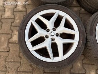 4x al kola 5x100 17 + pneu letní 215/45 R17 - 2
