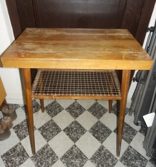 TV retro stolky k renovaci - 2