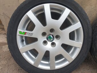 Originál Rs fabia 1 Alu disky 5x100 Spider - 2