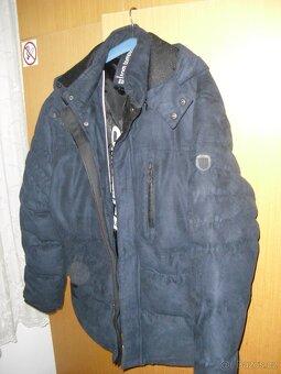 Pánská zimní bunda péřová na hory do fujavice vel.2XL - 2