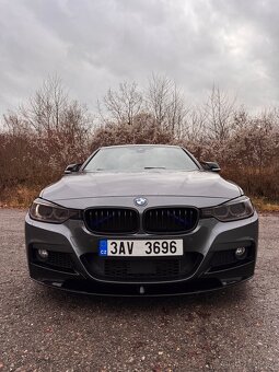 BMW 335d F30, 230 kW, M paket, nízký nájezd. - 2