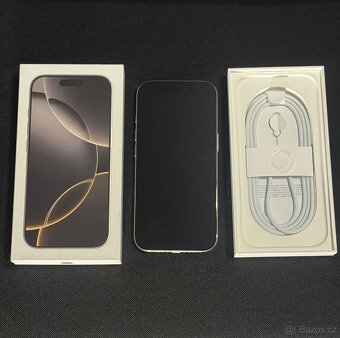 iPhone 16 Pro 128 GB Přírodní titan - 2