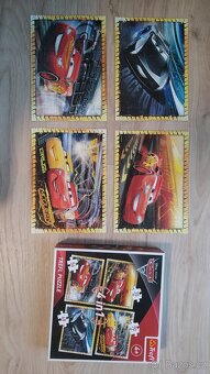 puzzle Blesk Mc Queen, dalsi auta, deskovka Mc Queen - 2