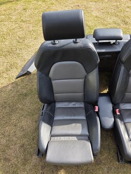 Audi a4 b6/b7 kožený sedačky - 2