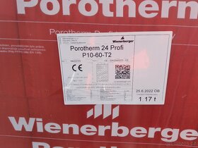 Cihly broušené Porotherm 24 Profi P10 - 2
