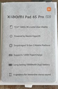 Xiaomi pad 6S pro 12.4" - 2