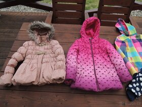 Softshellová a zimní bunda vel. 122-128 - 2