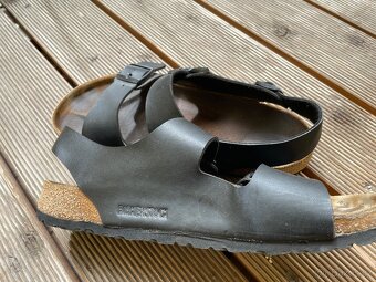 Pánské sandály Birkenstock Milano Birko-Flor, černé, vel. 43 - 2