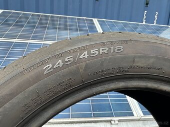 Prodám pneu 245/45r18 Hankook letní - 2