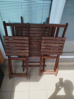 IKEA zahradní/balkonový set BOLLÖ - 2