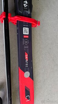 Set dětské běžky 130cm Atomic + boty + hůlky - 2