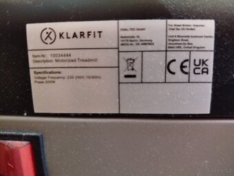 Běžecký pás značky Klarfit - 2