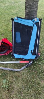 Klarfit Husky Vario přívěs pro psa 2v1 modrý - 2