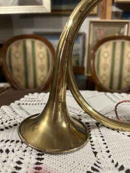 Historický lovecký/poštovní roh elegantní klenot - 2