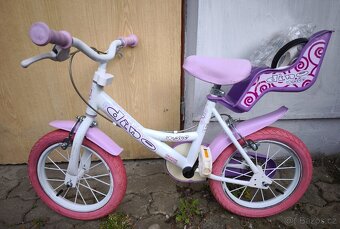 Dětské kolo DINO bikes 14"+ postraní kolečka - 2