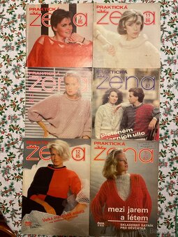 Retro časopisy Praktická žena roky 1975-1991 - 2