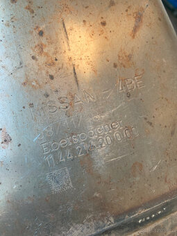 DPF pro vozy Nissan 2.5dCi - 2