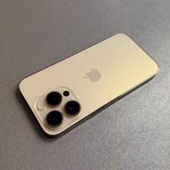 iPhone 14 Pro 256GB zlatý, jako nový bez škrábance - 2