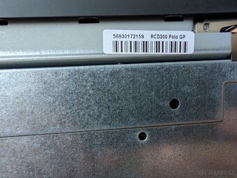 Originál VW rádio RCD-200 - 2