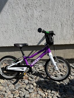 Holčičí kolo WOOM 2 (14”) - 2
