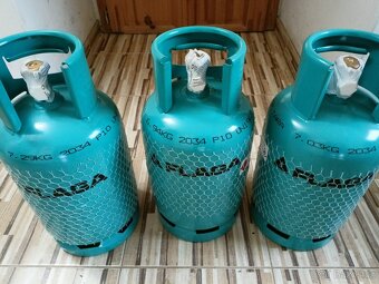 PB láhev - bomba ZAPLOMBOVANÁ 5kg ČISTÝ PROPAN - 2