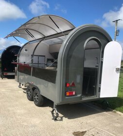 4m Food truck, Pojízdná prodejna , Stánek , Gastro Přivěs - 2