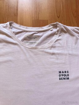 Panské bílé triko Marco Polo - 2