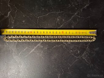 Zlaty puncovaný řetízek ruční - 2