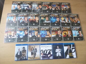 komplet JAMES BOND 1-20 + 5x blu-ray (D.Craig) cz dabing - 2