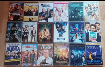 ORIGINÁLNÍ DVD 52ks -500kč - 2