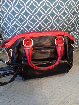 Kabelka černo - červená - 2