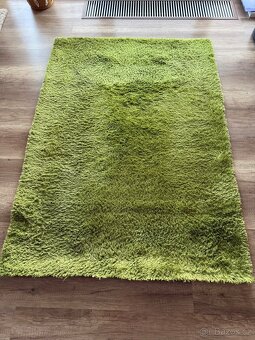 Kusový koberec zelený 170x120 cm - 2