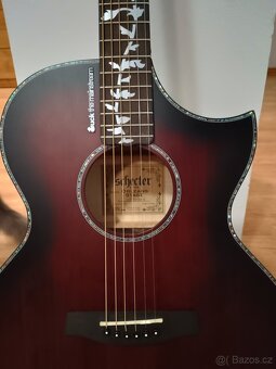Prodám elektroakustickou kytaru Schecter Orleans Stage - 2