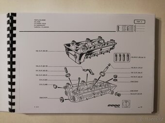 Katalog dílů Alfa Romeo 2000 Berlina - 2